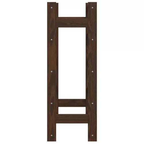  barna tömör fenyőfa bortartó 20 palackhoz