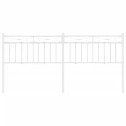  fehér fém fejtámla 200 cm