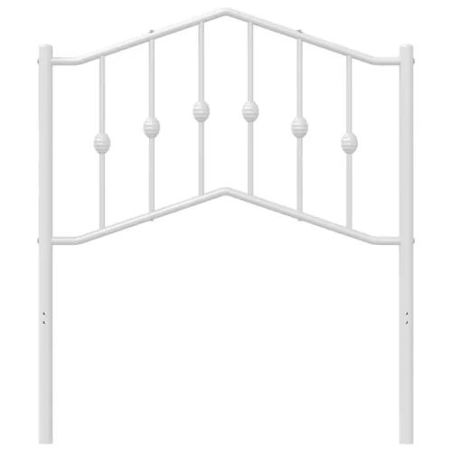  fehér fém csere fejtámla 80 cm