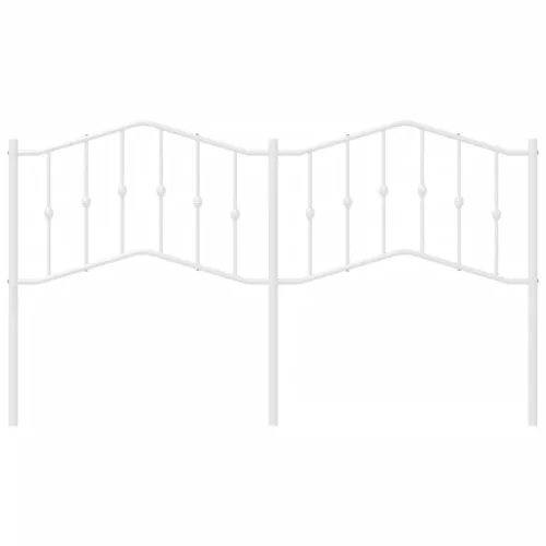  fehér fém fejtámla 160 cm