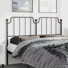  fekete fém csere fejtámla 135 cm