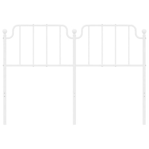  fehér fém csere fejtámla 150 cm