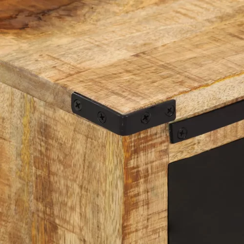  tömör mangófa tálalószekrény 3 fiókkal 55 x 35 x 60 cm