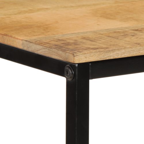  Könyvszekrény 70 x 35 x 110 cm Tömör mangófa