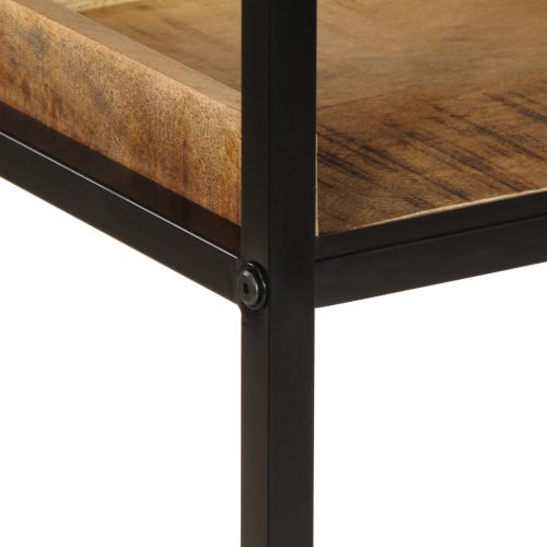  Könyvszekrény 70 x 35 x 110 cm Tömör mangófa