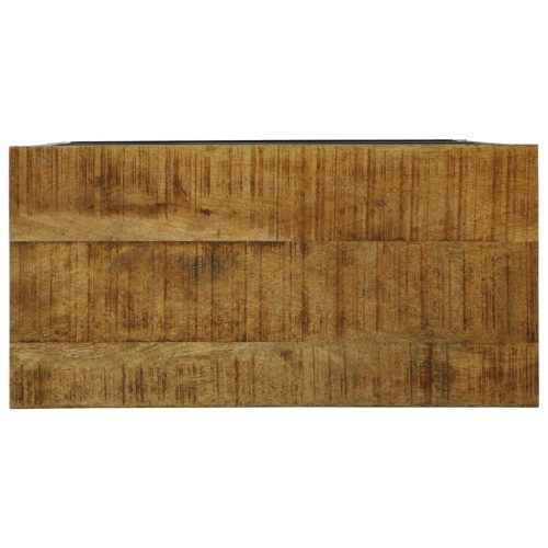  Könyvespolc 70x35x110 cm Solid Wood Rough Mango