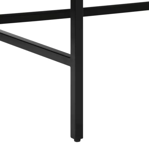  Konzol asztal 100x55x75 cm Tömör durva fa mangó