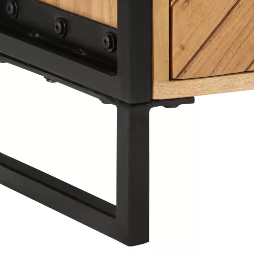  Éjjeli szekrény 40x30x50 cm Tömör fa akác