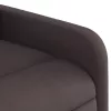  sötétbarna szövet dönthető fotel