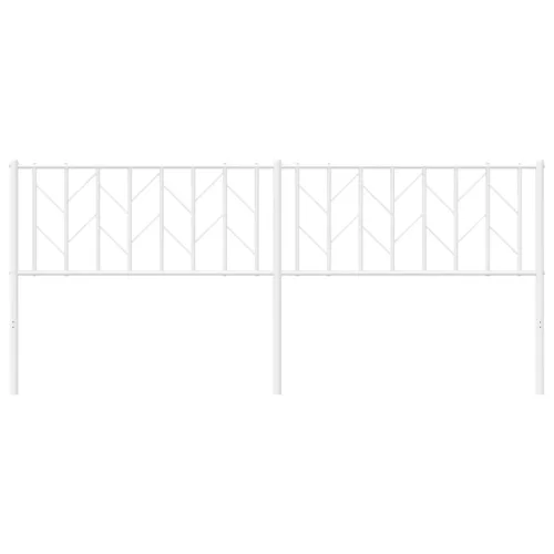  fehér fém fejtámla 200 cm