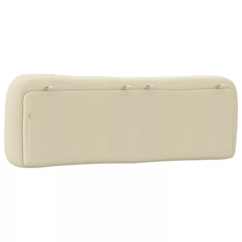  krémszínű szövet fejtámla párna 160 cm