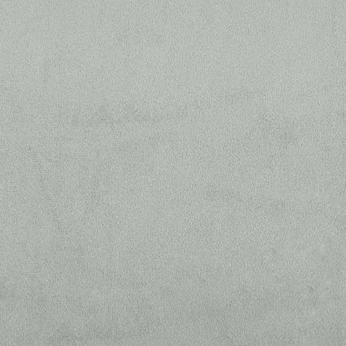  világosszürke bársony fejtámla párna 160 cm