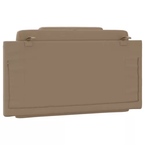  cappuccino színű műbőr fejtámla párna 100 cm