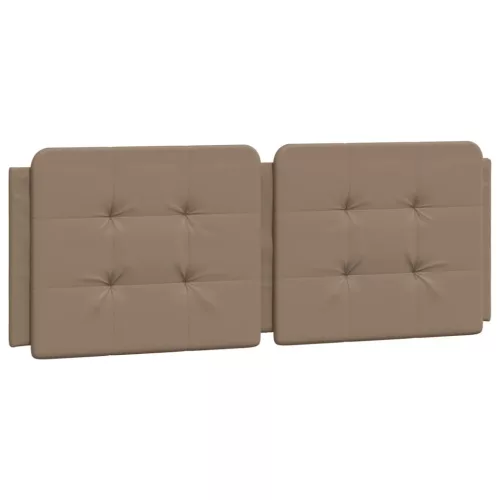  cappuccino színű műbőr fejtámla párna 120 cm