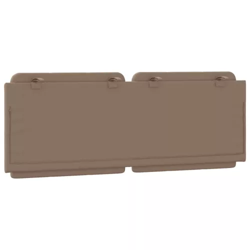  cappuccino színű műbőr fejtámla párna 120 cm