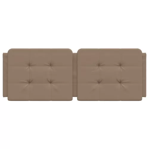  cappuccino színű műbőr fejtámla párna Zadar 140 cm