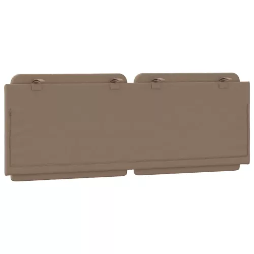  cappuccino színű műbőr fejtámla párna Zadar 140 cm