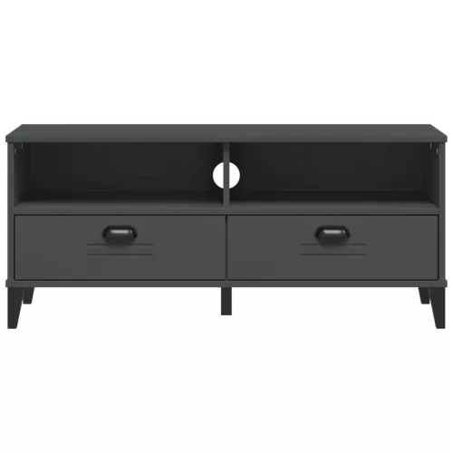  VIKEN antracitszürke szerelt fa TV-szekrény