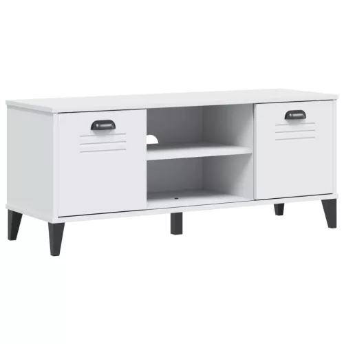  VIKEN fehér tömör fenyőfa cipőtároló pad 106 x 35 x 45 cm