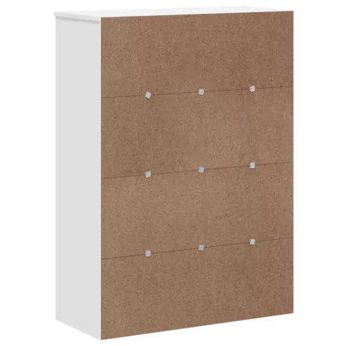  VIKEN fehér szerelt fa felső elem tálalószekrényhez