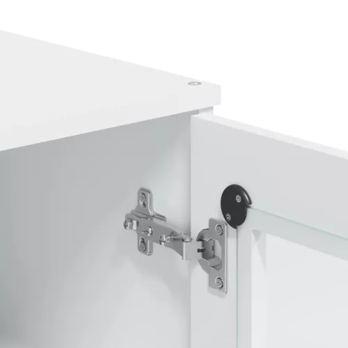  VIKEN fehér szerelt fa felső elem tálalószekrényhez