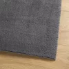  HUARTE antracit rövid szálú puha és mosható szőnyeg 60 x 110 cm