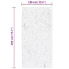  HUARTE antracit rövid szálú puha és mosható szőnyeg 100x200 cm