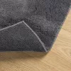  HUARTE antracit rövid szálú puha és mosható szőnyeg 140x200 cm