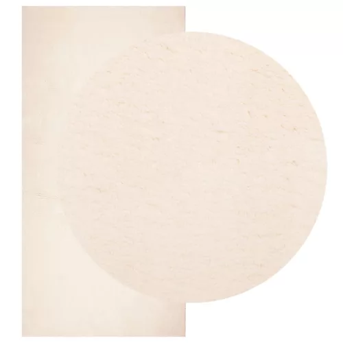  HUARTE bézs rövid szálú puha és mosható szőnyeg 100 x 200 cm