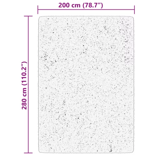  HUARTE bézs rövid szálú puha és mosható szőnyeg 200 x 280 cm