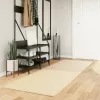  HUARTE krémszínű rövid szálú puha és mosható szőnyeg 80x250 cm
