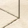  HUARTE krémszínű rövid szálú puha és mosható szőnyeg 100x200 cm