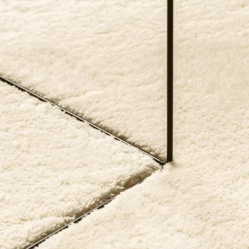  HUARTE krémszínű rövid szálú puha és mosható szőnyeg 100x200 cm