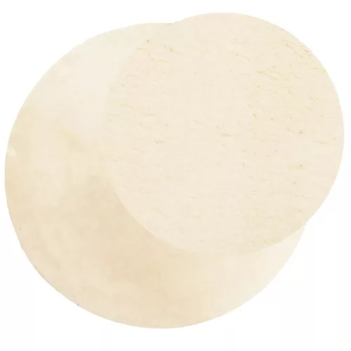  HUARTE krémszínű rövid szálú puha és mosható szőnyeg Ø 160 cm