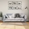  HUARTE homokszínű rövid szálú puha és mosható szőnyeg 80x150 cm