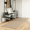  HUARTE homokszínű rövid szálú puha és mosható szőnyeg 80x250 cm