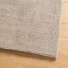  HUARTE homokszínű rövid szálú puha és mosható szőnyeg 120x170cm