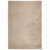  HUARTE homokszínű rövid szálú puha és mosható szőnyeg 140x200cm