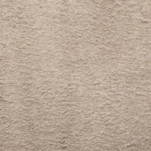  HUARTE homokszínű rövid szálú puha és mosható szőnyeg 200x200cm