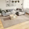  HUARTE homokszínű rövid szálú puha és mosható szőnyeg 240x340cm