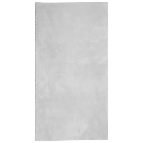  HUARTE szürke rövid szálú puha és mosható szőnyeg 60 x 110 cm