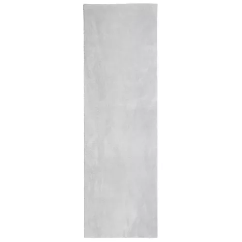  HUARTE szürke rövid szálú puha és mosható szőnyeg 80 x 250 cm