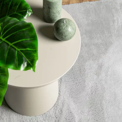  HUARTE szürke rövid szálú puha és mosható szőnyeg 80 x 250 cm