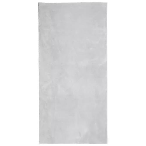  HUARTE szürke rövid szálú puha és mosható szőnyeg 100 x 200 cm