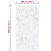  HUARTE szürke rövid szálú puha és mosható szőnyeg 100 x 200 cm
