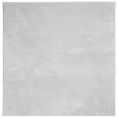  HUARTE szürke rövid szálú puha és mosható szőnyeg 160 x 160 cm