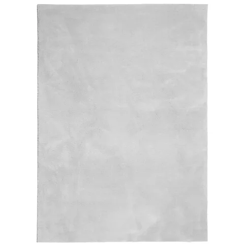  HUARTE szürke rövid szálú puha és mosható szőnyeg 160 x 230 cm