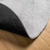  HUARTE szürke rövid szálú puha és mosható szőnyeg Ø 100 cm