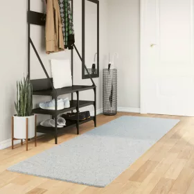    HUARTE kék rövid szálú puha és mosható szőnyeg 80 x 250 cm