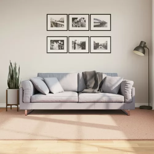  HUARTE púderszínű rövid szálú puha és mosható szőnyeg 160x230cm